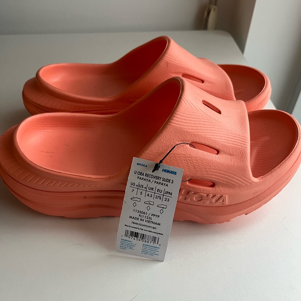 Hoka Women's Sandals in Vibrant Orange